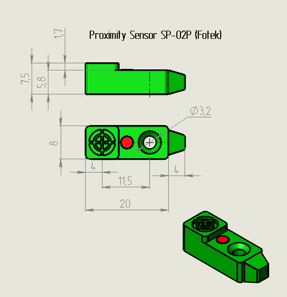 传感器 Proximily SP-02P